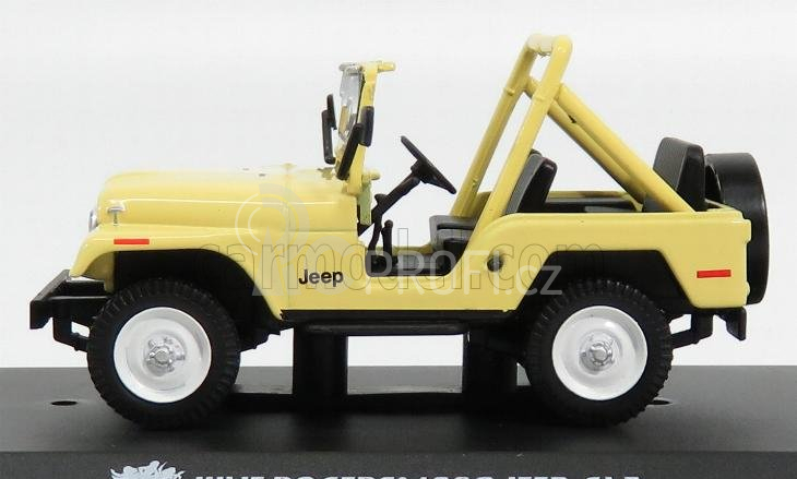 Greenlight Jeep Cj-5 Open 1976 - Charlie's Angels (julie Roger Car) 1:43 Beige