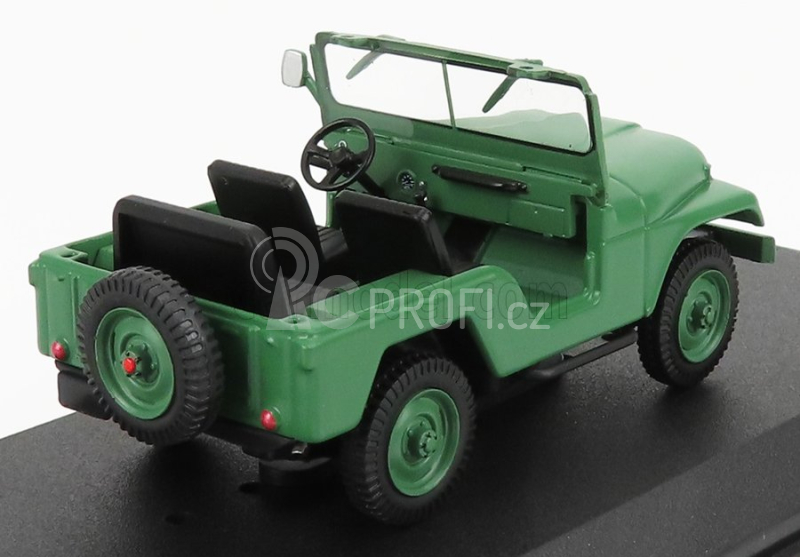 Greenlight Jeep Willys M38 A1 1952 - Charlie's Angels 1:43 Vojenská Zelená