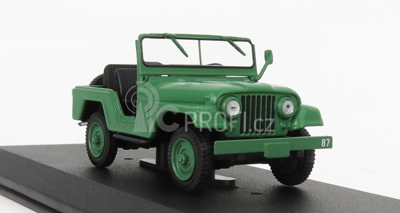 Greenlight Jeep Willys M38 A1 1952 - Charlie's Angels 1:43 Vojenská Zelená