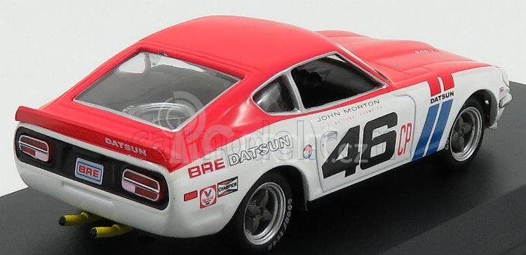 Greenlight Nissan Datsun 240z Bre N 46 Coupe 1971 J.morton 1:43 Bílá Červená