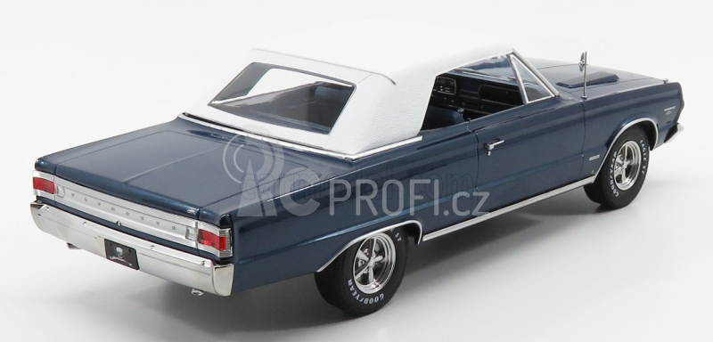 Greenlight Plymouth Belvedere Gtx Cabriolet Graveyard Carz 1967 1:18 Modrá Bílá