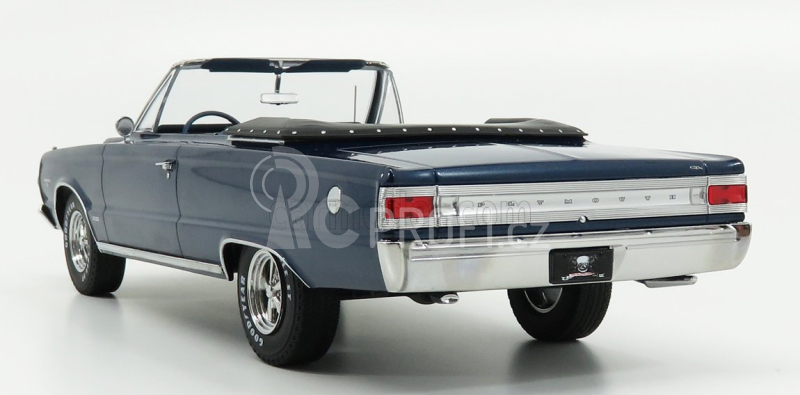 Greenlight Plymouth Belvedere Gtx Cabriolet Graveyard Carz 1967 1:18 Modrá Bílá