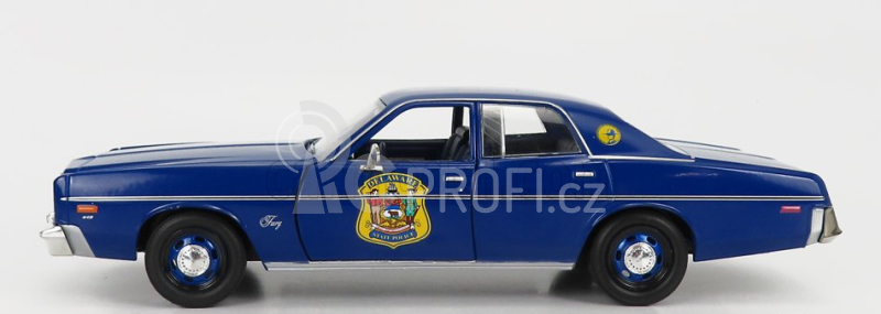 Greenlight Plymouth Fury Police Delaware 1978 1:24 Blue