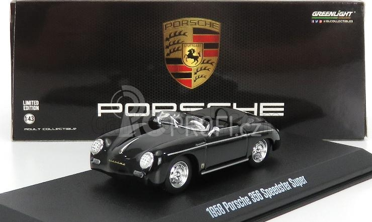 Greenlight Porsche 356 Speedster Super 1958 1:43 Black