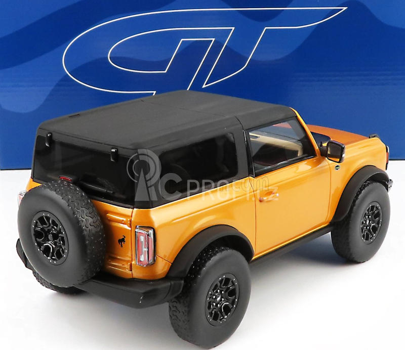 Gt-spirit Ford usa Bronco Wildtrack 2021 1:18 Žlutá S Černou