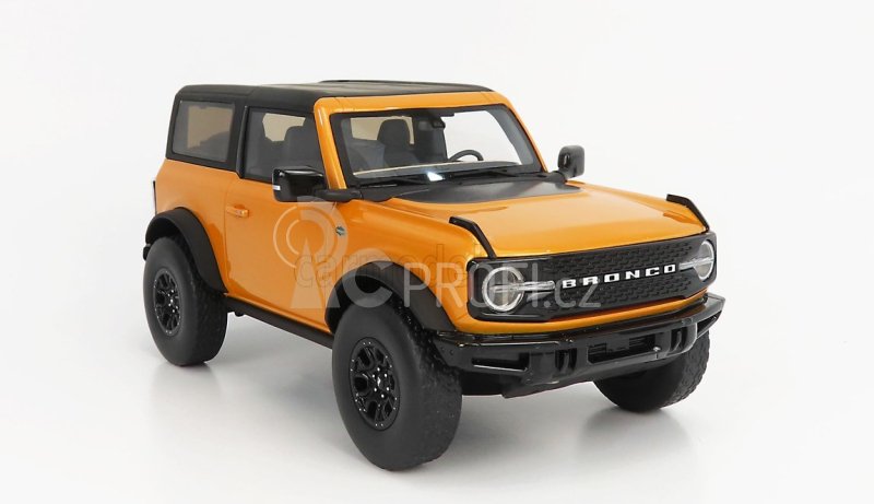 Gt-spirit Ford usa Bronco Wildtrack 2021 1:18 Žlutá S Černou