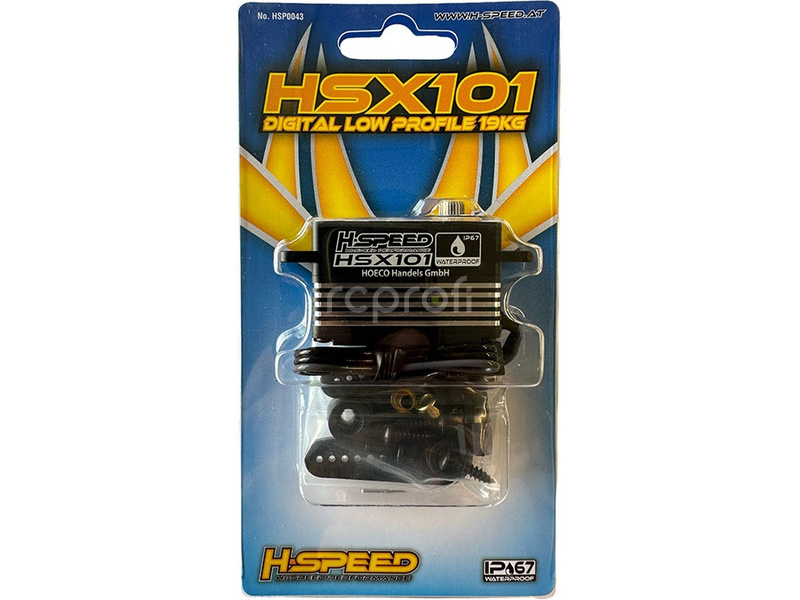 H-Speed servo HSX101 19kg.cm 0.073s/60° 25T