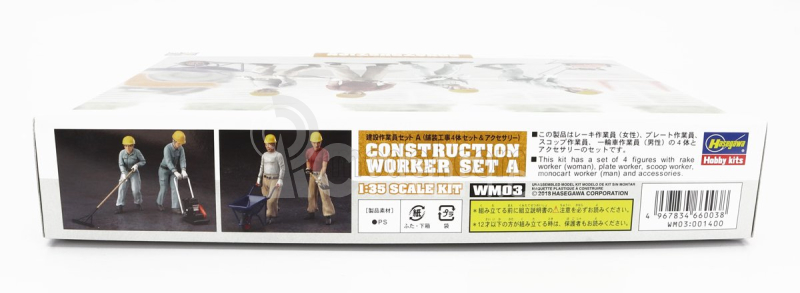 Hasegawa Accessories Construction Worker Set A 1:35 /