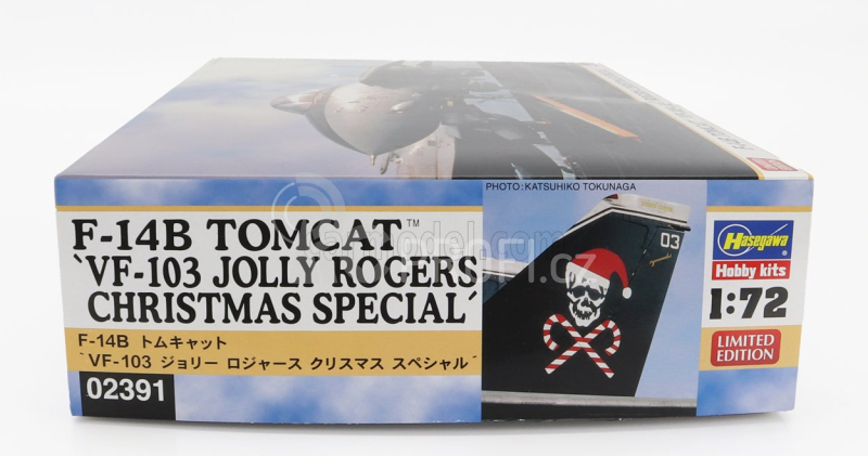 Hasegawa Grumman F-14a Tomcat Vf-103 Jolly Rogers Christmas Special Military Airplane 1974 1:72 /