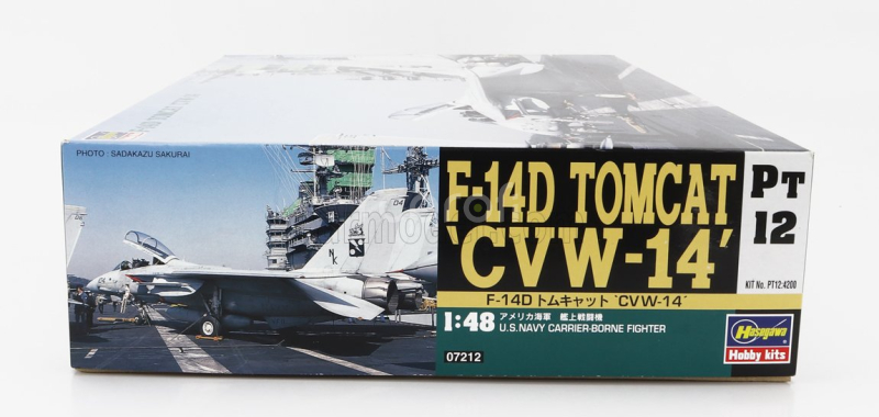 Hasegawa Grumman F-14d Tomcat Cvw-14 Military Airplane 1974 1:48 /