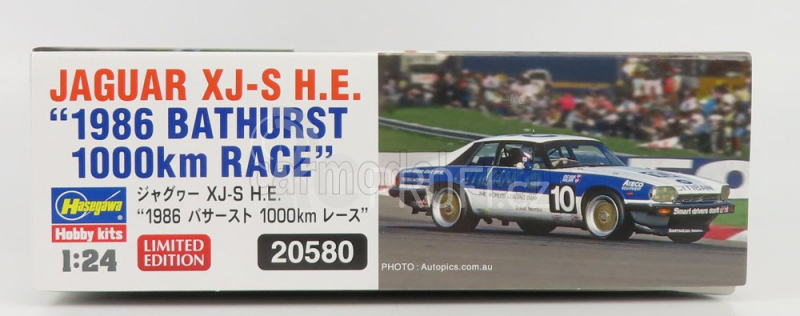 Hasegawa Jaguar Xj-s H.e. Team Citibankn 10 1000km Bathurst 1986 A.goss - C.muir 1:24 /