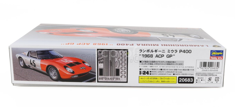 Hasegawa Lamborghini Miura P400 N 45 Acp Gp Season 1968 1:24 /