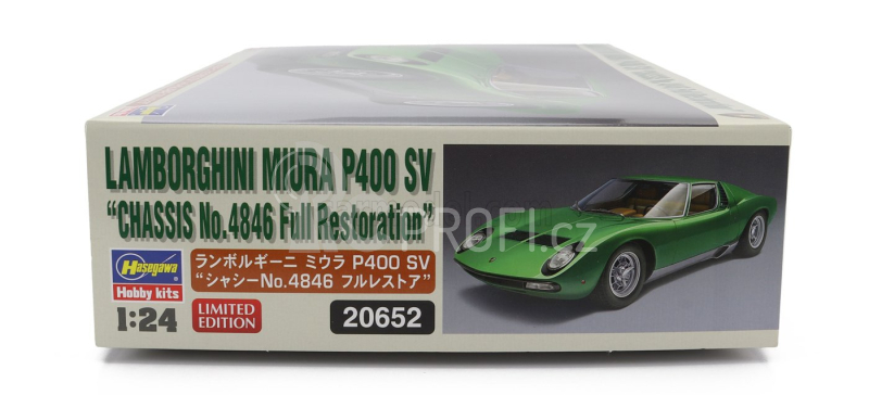 Hasegawa Lamborghini Miura P400 Sv 1972 1:24 /