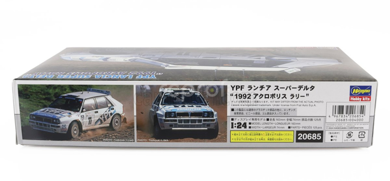 Hasegawa Lancia Delta Hf Integrale Ypf N 11 Rally Acropolis 1992 Jorge Recalde - Martin Christie 1:24 /