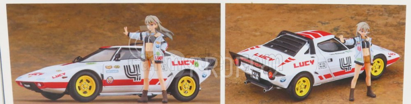 Hasegawa Lancia Stratos N 4 With Lucy Mcdonnell Figure 1:24 /