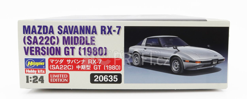 Hasegawa Mazda Savanna Rx-7 Sa22c Middle Version Gt 1980 1:24 /