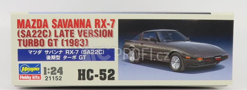 Hasegawa Mazda Savanna Rx-7 (sa22c) Turbo Gt 1983 1:24 /