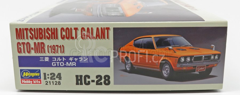 Hasegawa Mitsubishi Colt Galant Gto-mr 1971 1:24 /