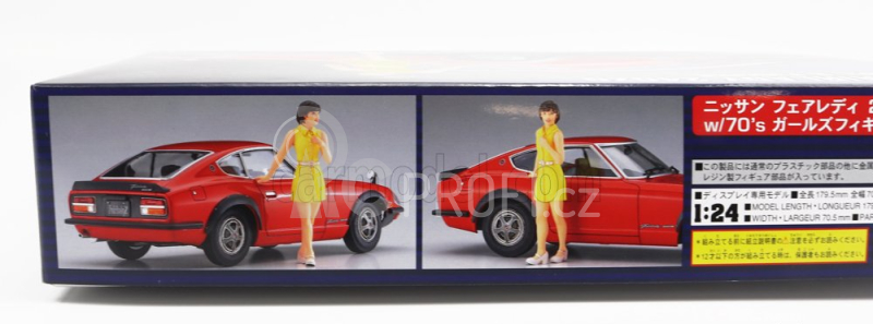 Hasegawa Nissan Fairlady 240zg Coupe With 70s Girl Figure 1972 1:24 /