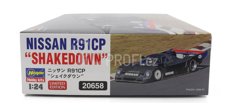 Hasegawa Nissan R91cp 3.5l V10 Shakedown N 0 Racing 1992 1:24 /