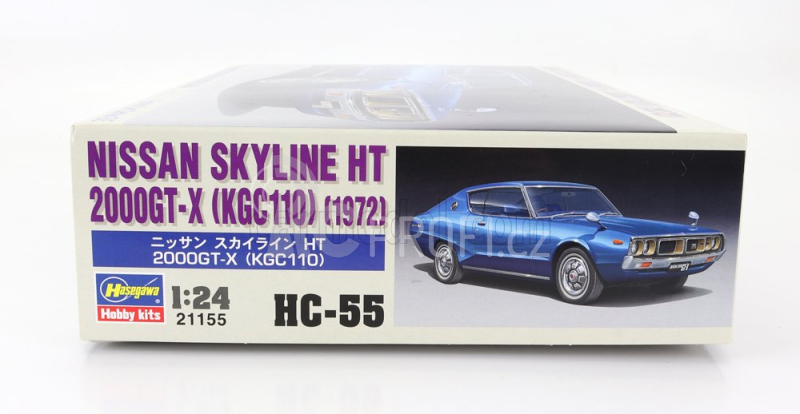 Hasegawa Nissan Skyline Ht 2000gt-x (kpgc110) 1972 1:24 /