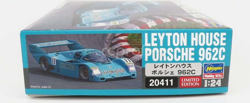 Hasegawa Porsche 962c Leyton House N 11 Race Version 1987 K.nissen - V.weidler 1:24 /