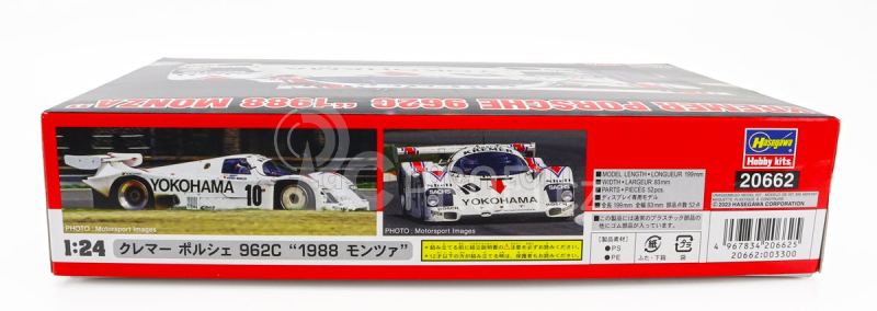 Hasegawa Porsche 962c Team Kremer N 10 Monza Racing 1988 1:24 /