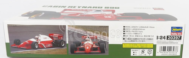 Hasegawa Reynard F3000 89d Team Babin Racing N 3 Season 1989 T.suzuki 1:24 /