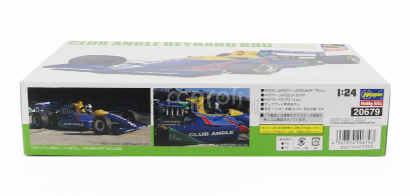 Hasegawa Reynard F3000 89d Team Club Angle N 27 Season 1990 Maurizio Sandro Sala 1:24 /