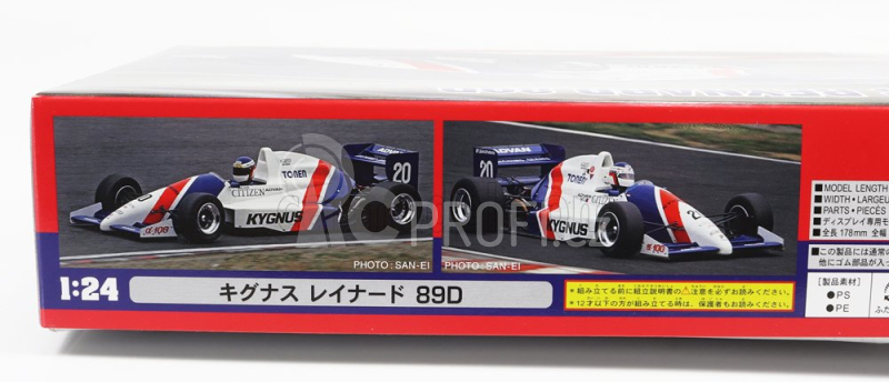 Hasegawa Reynard F3000 89d Team Kygnus Racing N 20 Season 1989 N.sekiyu 1:24 /