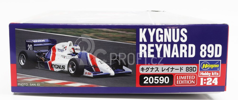 Hasegawa Reynard F3000 89d Team Kygnus Racing N 20 Season 1989 N.sekiyu 1:24 /