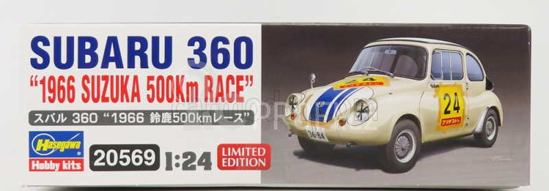 Hasegawa Subaru 360 N 24 500km Suzuka 1966 1:24 /