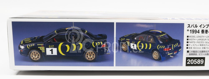 Hasegawa Subaru Impreza 555 N 1 Winner Rally Hong Kong Beijing 1994 P.bourne - T.sircombe 1:24 /