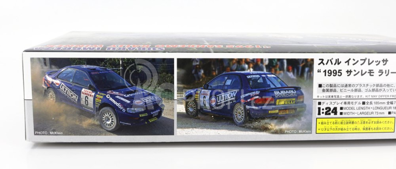 Hasegawa Subaru Impreza N 6 Winner Rally Sanremo 1995 A.alessandrini - P.liatti 1:24 /