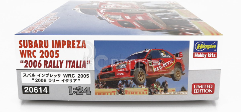 Hasegawa Subaru Impreza Wrc N 27 Rally Italy Sardegna 2005 P.solberg - P.mills 1:24 /