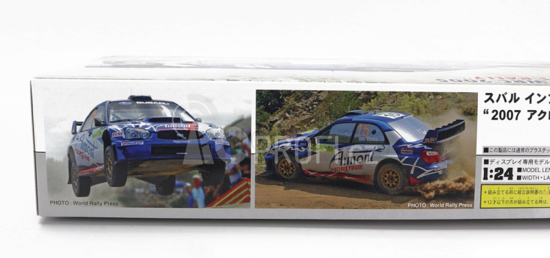 Hasegawa Subaru Impreza Wrc Team Aimont Racing N 15 Rally Acropolis 2007 A.vovos - E.em 1:24 /