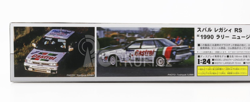 Hasegawa Subaru Legacy Rs N 11 Rally New Zealand 1990 P.bourne - R.freeth 1:24 /