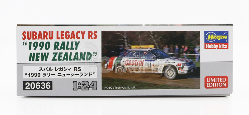 Hasegawa Subaru Legacy Rs N 11 Rally New Zealand 1990 P.bourne - R.freeth 1:24 /