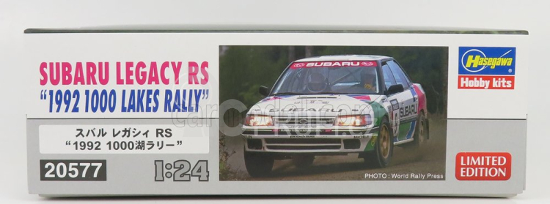 Hasegawa Subaru Legacy Rs Subaru Sti N 6 Rally 1000 Lakes 1992 B.berglund - A.vatanen 1:24 /