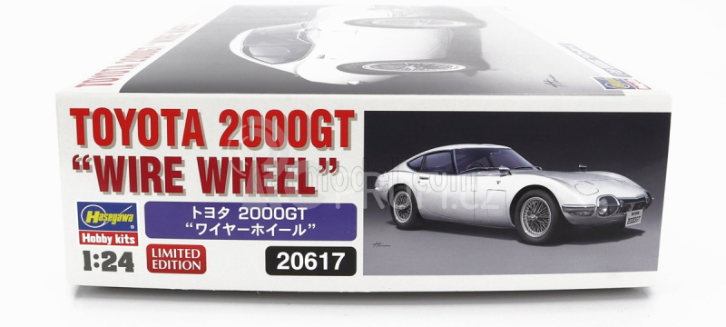 Hasegawa Toyota 2000gt Coupe Wire Wheels 1967 1:24 /