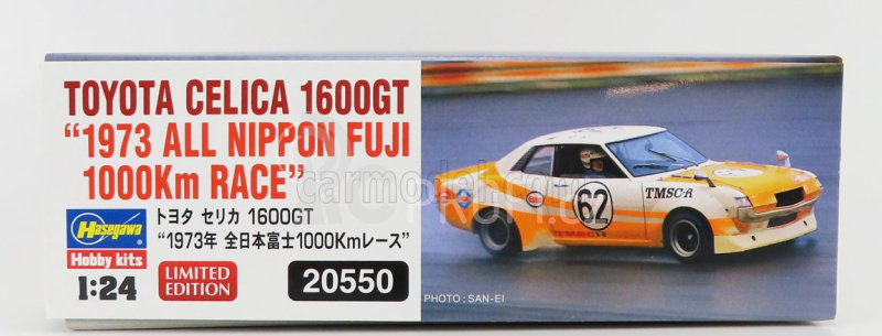 Hasegawa Toyota Celica 1600 Gt N 62 1000km Race All Nippon Fuji 1973 1:24