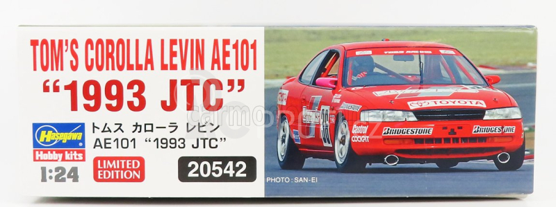 Hasegawa Toyota Corolla Levin (ae101) N Jtc Season 1993 - N 36 - N 37 1:24 /