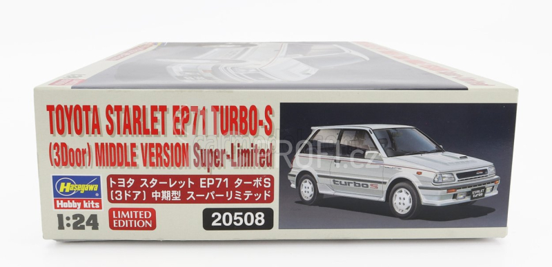 Hasegawa Toyota Starlet Ep71 Turbo S Middle Version 1987 1:24 /