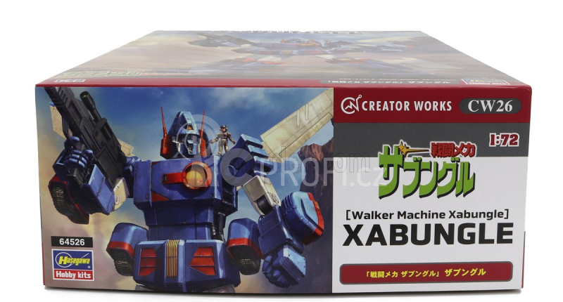 Hasegawa Tv series Robot Walker Machine Xabungle 1982 1:72 /