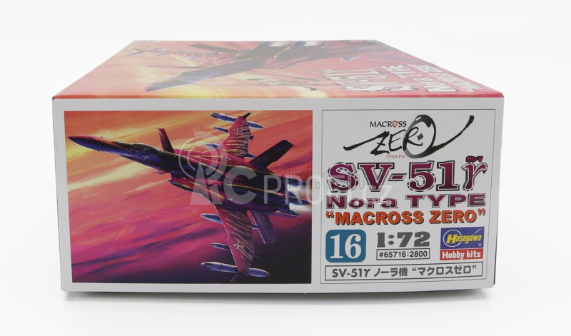 Hasegawa Tv series Sv-51y Nora Type  Advance Variable Fighter Airplane Macross Zero 1:72 /