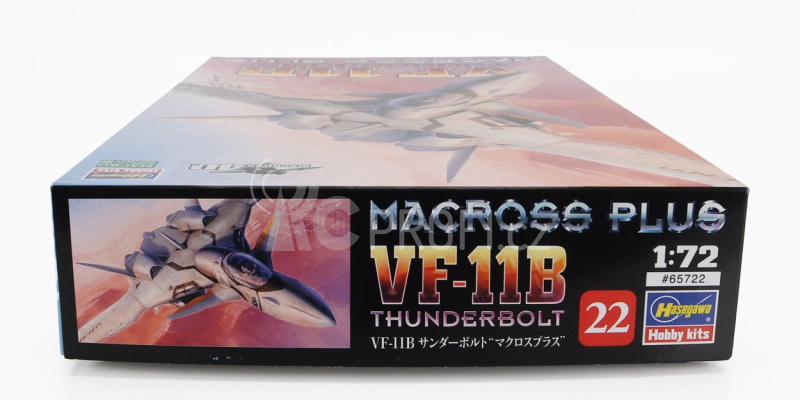 Hasegawa Tv series Vf-11b Thunderbolt Robot Advance Variable Fighter Airplane Macross Plus 1:72 /