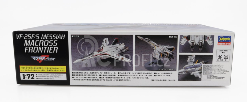 Hasegawa Tv series Vf-25f/s Robot Advance Variable Fighter Airplane Macross Frontier 1:72 /