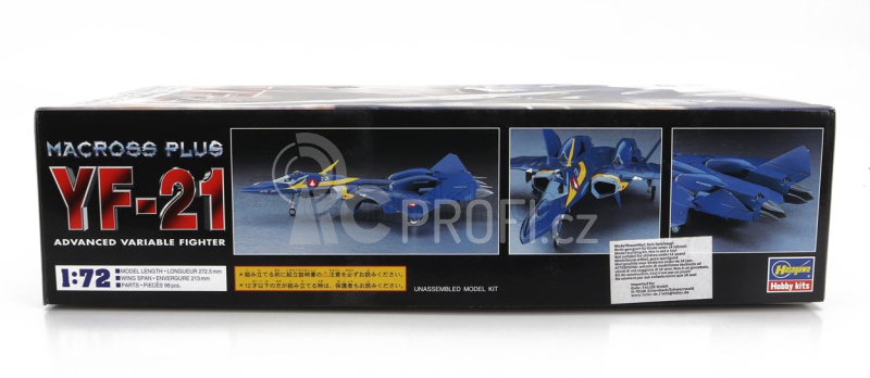 Hasegawa Tv series Yf-21 Robot Advance Variable Fighter Airplane Macross Plus 1:72 /