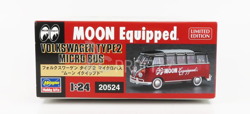 Hasegawa Volkswagen T1 Type 2 Microbus Moon Equipped 1961 1:24 /