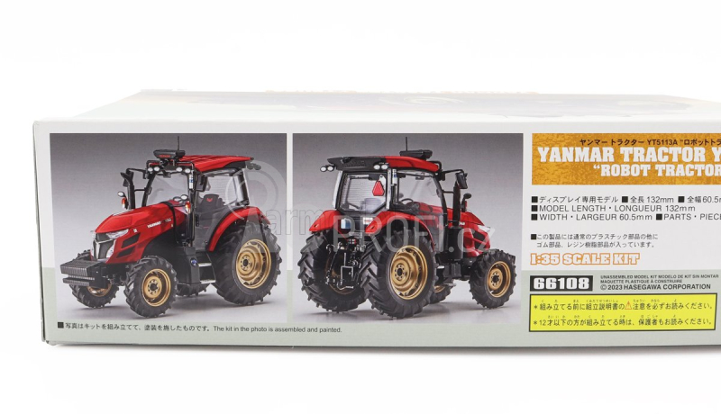 Hasegawa Yanmar Yt5113a Tractor 2012 1:35 /